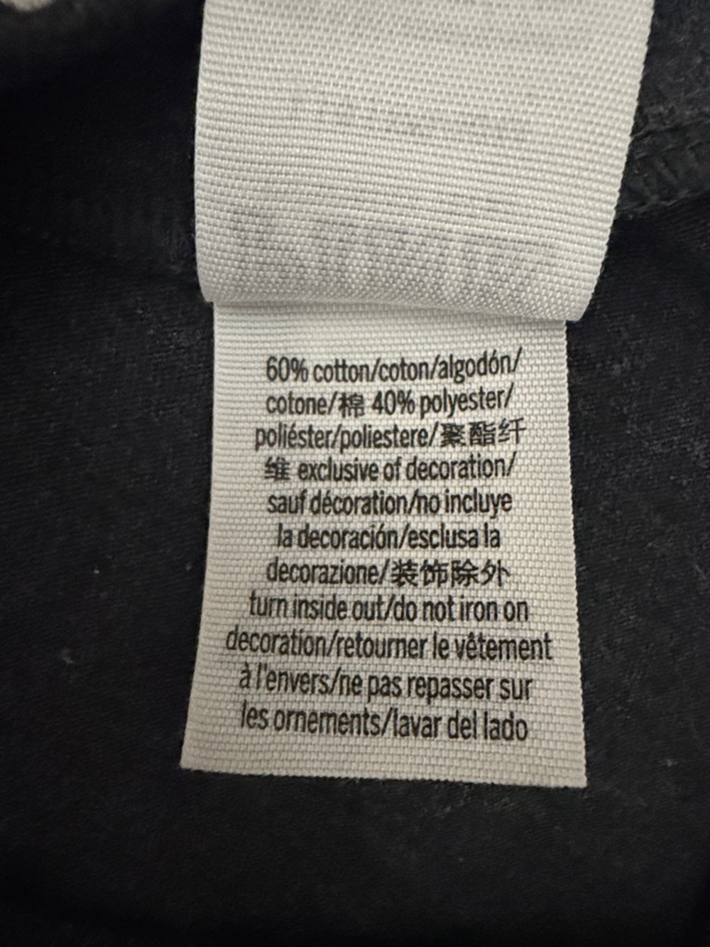 PINK Victoria's Secret ALOHA HAWAII Black Tee with White Label - Picture 8 of 8